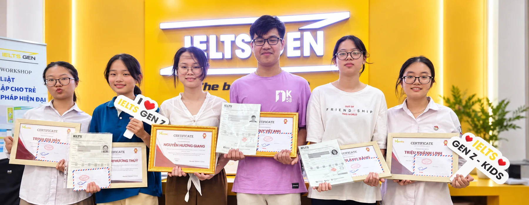 Ngày các bạn cầm bảng điểm IELTS trên tay: một buổi trao thưởng ấm áp ở IELTS GEN Z