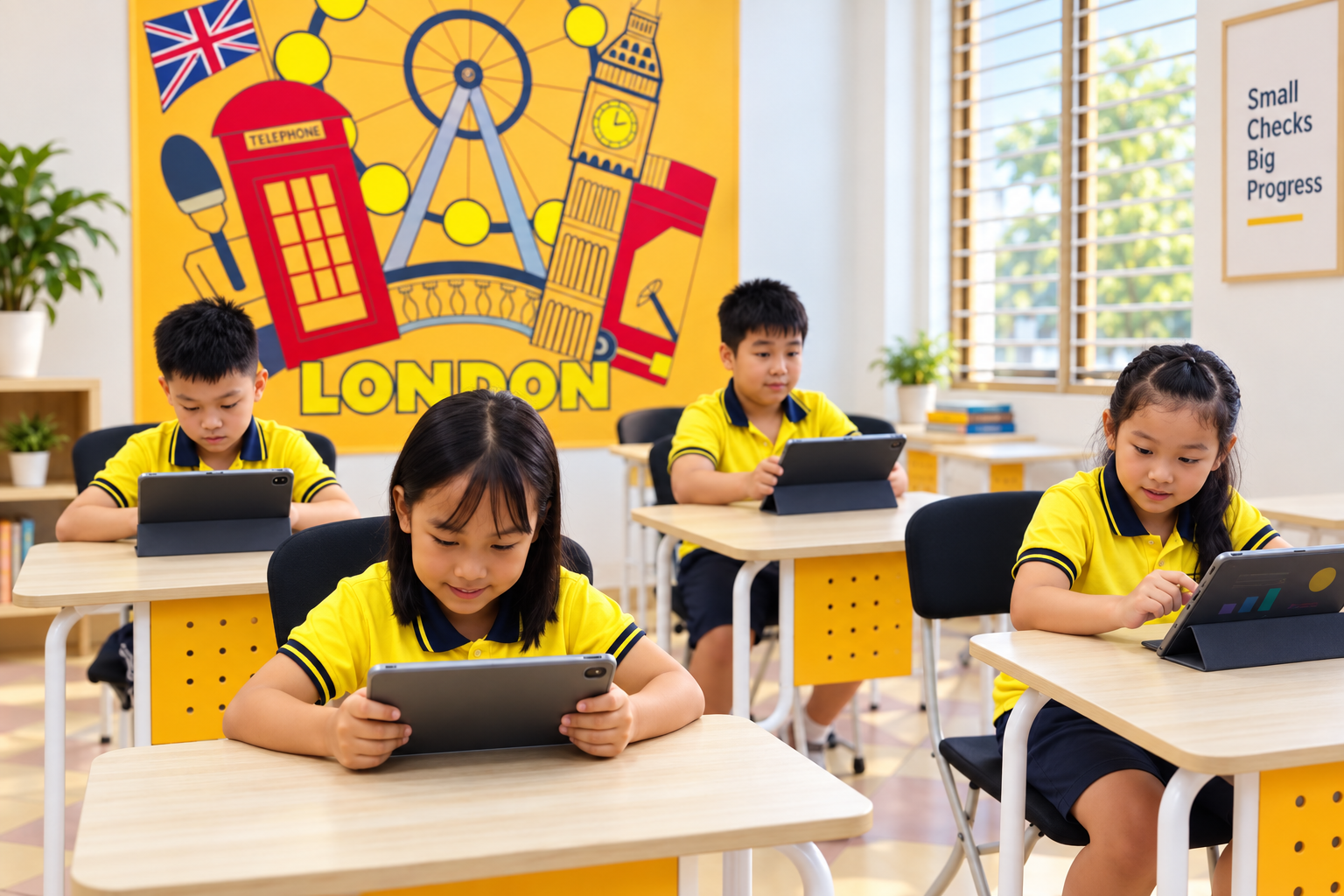 Kết quả đánh giá thể hiện tiến bộ của học viên