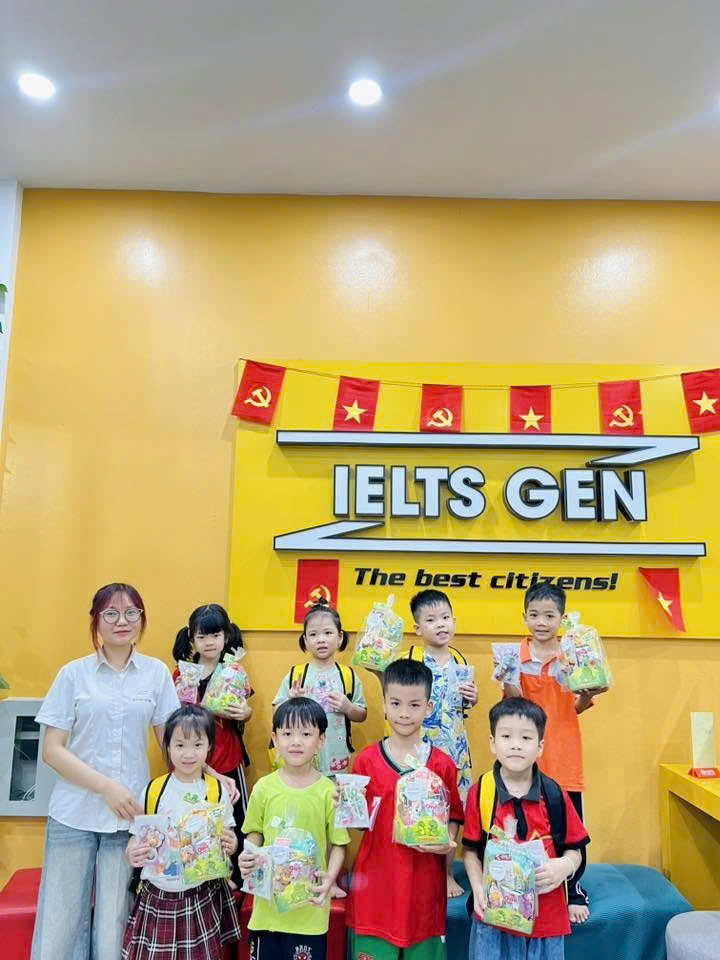 Quà 1/6 cho các bạn nhỏ IELTS GEN Z: một ngày Tết Thiếu nhi thật vui